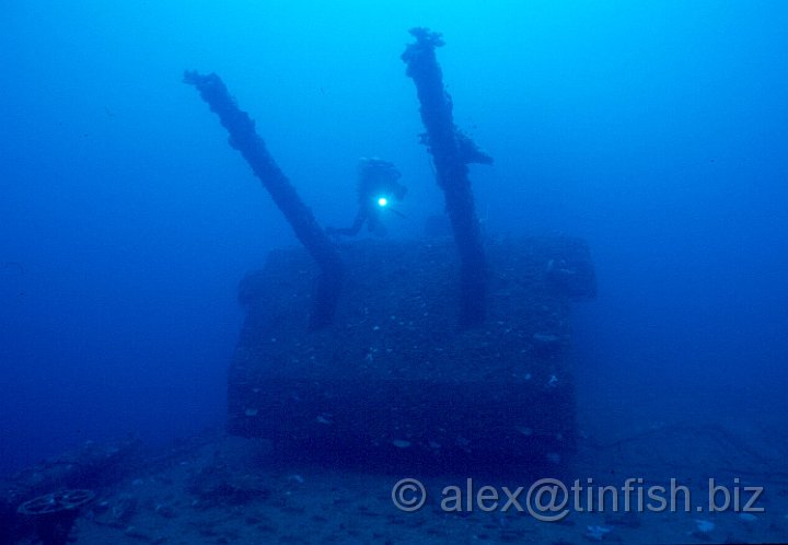 Saratoga Front Guns 3.jpg - Main forward guns